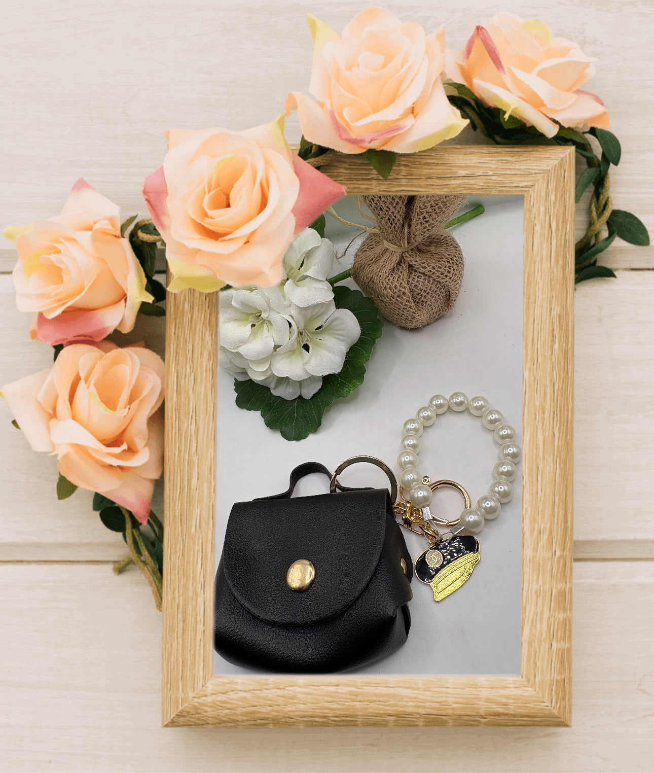 Keychain with Designer Inspired Charm #100