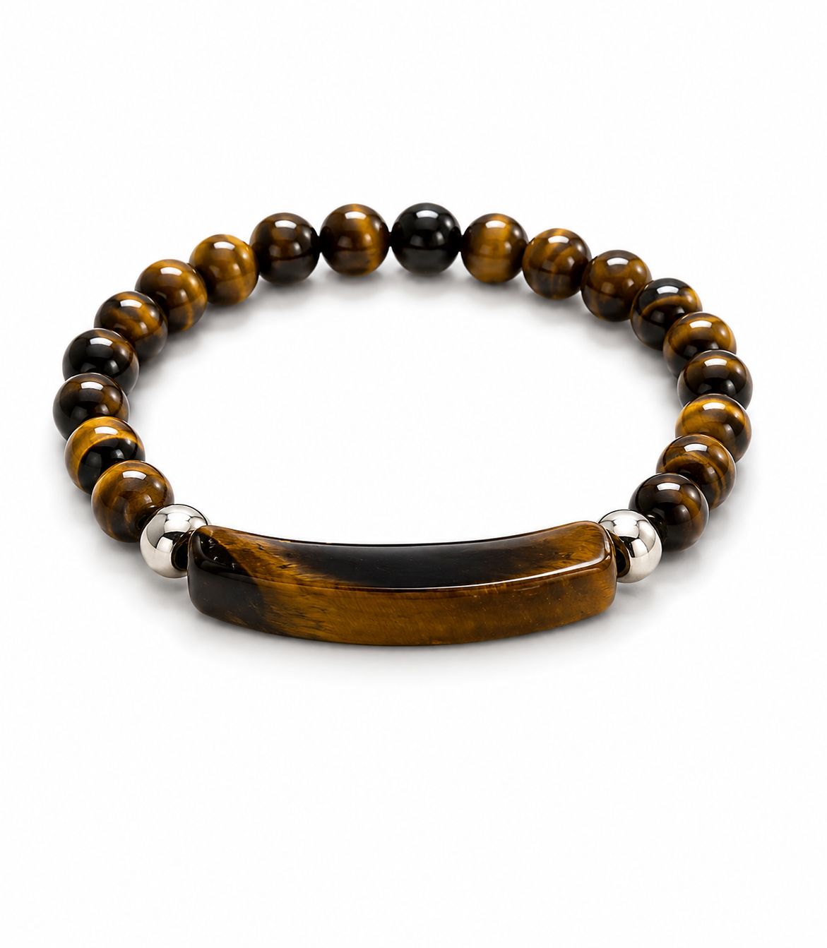 Men’s Brown Beaded Bracelet