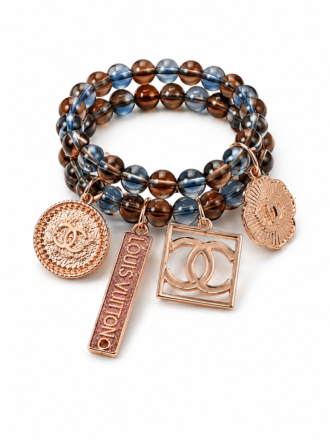 Beaded Charm Bracelet
