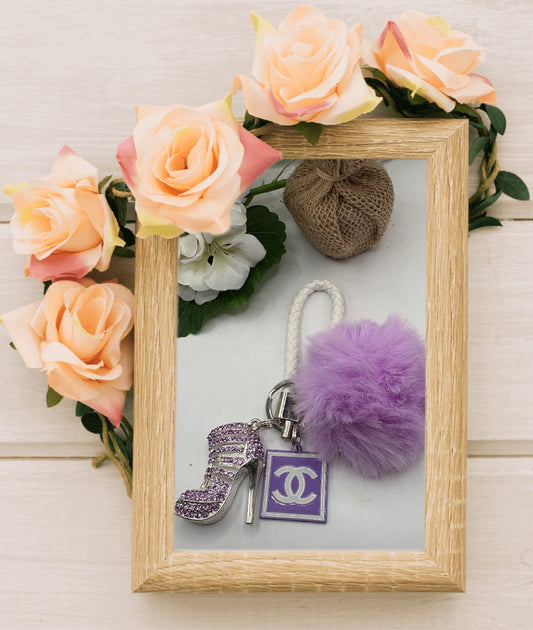 Keychain With Designer Inspired Charm #92