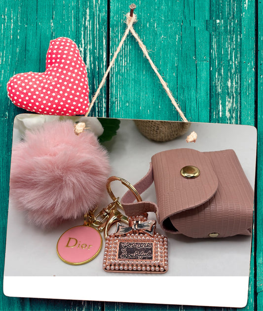 Keychain With Designer Inspired Charm #89