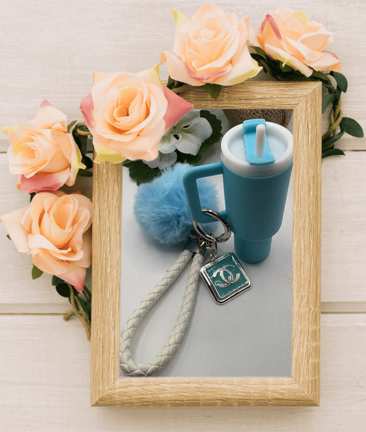 Keychain with Designer Inspired Charm #91