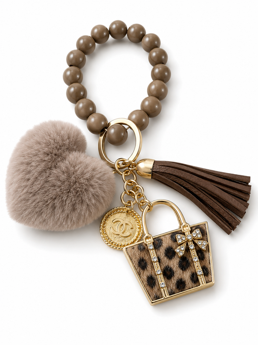Luxury Keychain Charms With Tassel
