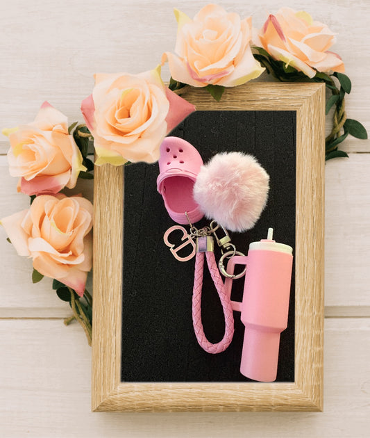 Keychain With Designer Inspired Charm #32