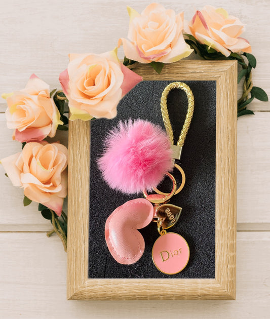 Keychain With Designer Inspired Charm #20