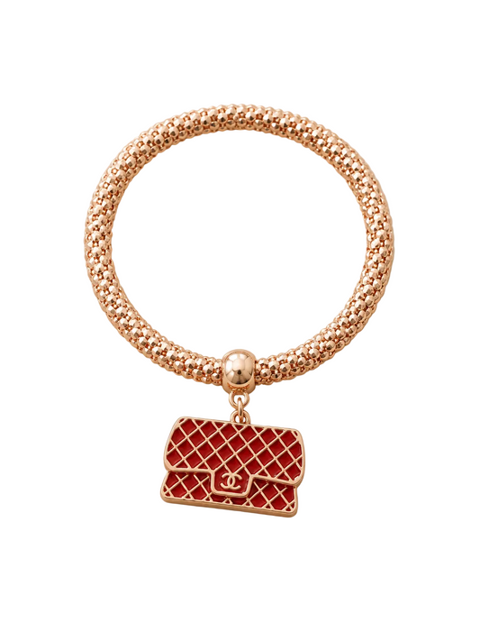 Rose Gold Charm Bracelet