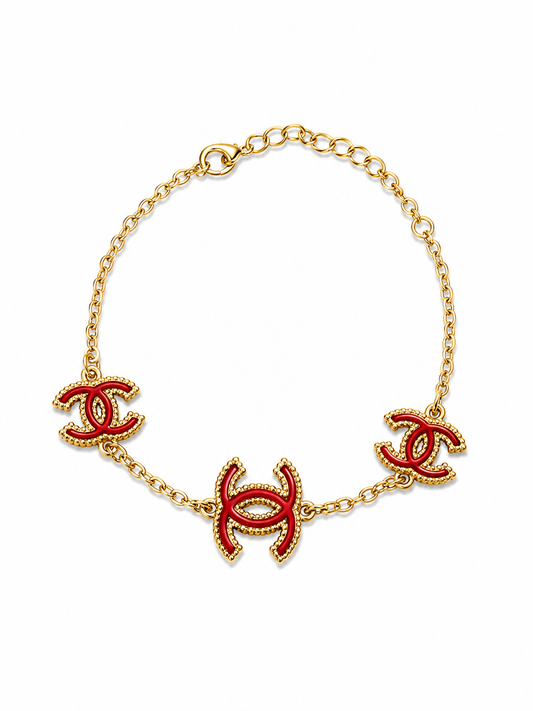 Gold Charm Bracelet