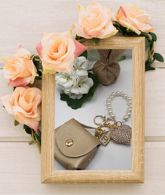 Keychain with Designer Inspired Charm #75
