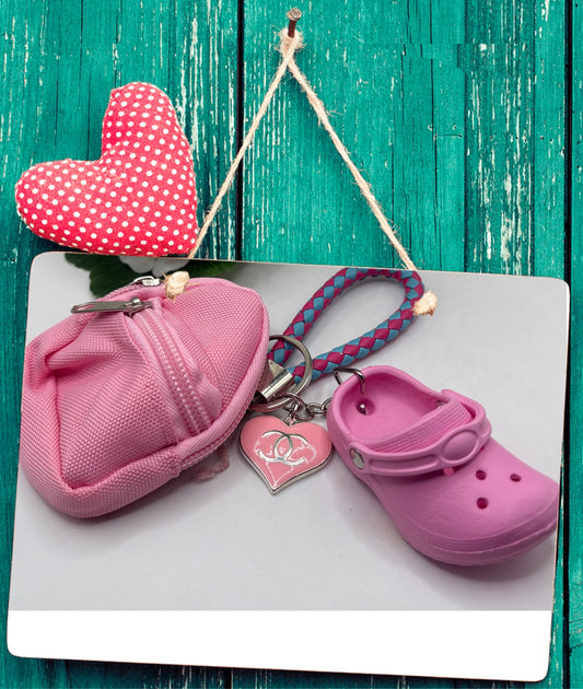 Keychain With Designer Inspired Charm #93