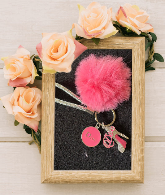 Keychain With Designer Inspired Charm #28
