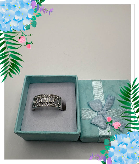 Fashion Ring “Grandma “ size 8 #215