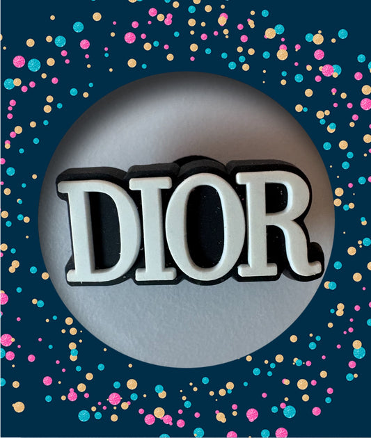 Designer Inspired Croc Charms Dior