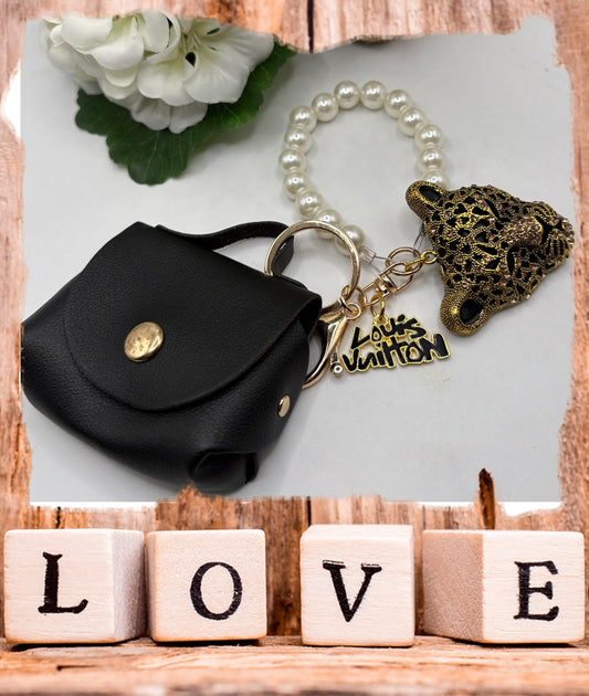 Keychain with Designer Inspired Charm #99