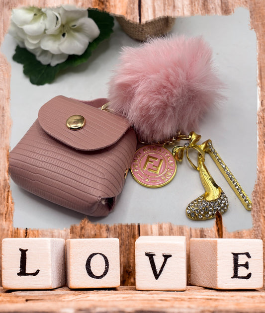 Keychain with Designer Inspired Charm #96