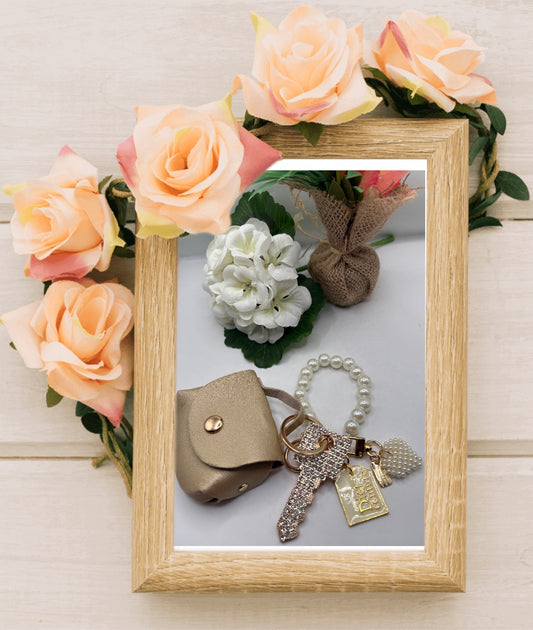 Keychain with Designer Inspired Charm #76