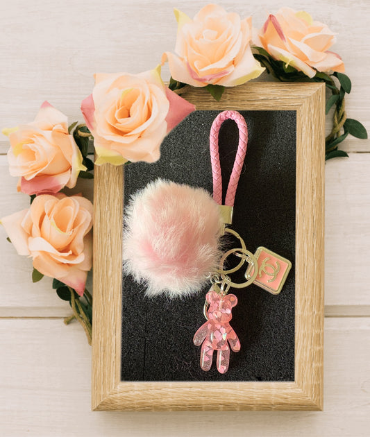 Keychain With Designer Inspired Charm #19