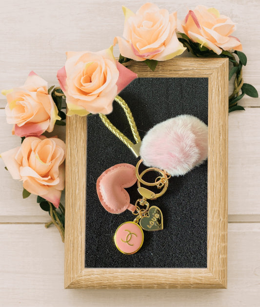 Keychain With Designer Inspired Charm #21