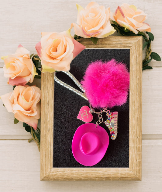 Keychain With Designer Inspired Charm #22