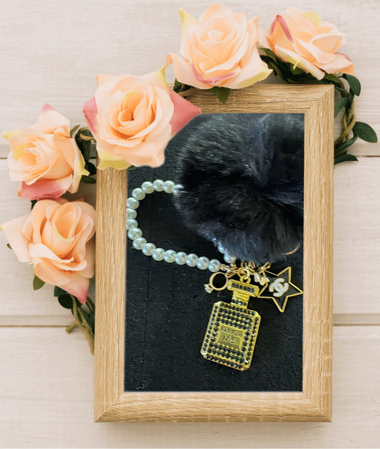 Keychain With Designer Inspired Charm #34