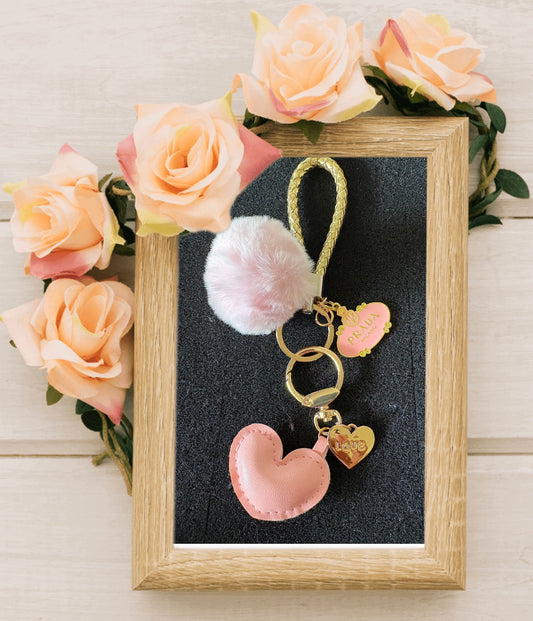 Keychain With Designer Inspired Charm #30