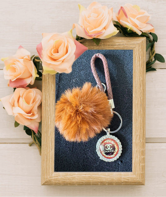 Keychain With Designer Inspired Charm #24