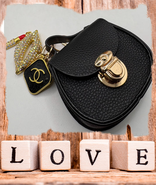 Keychain with Designer Inspired Charm #70