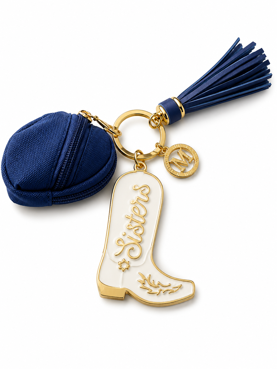Charming Keychain With Tassel and Boot