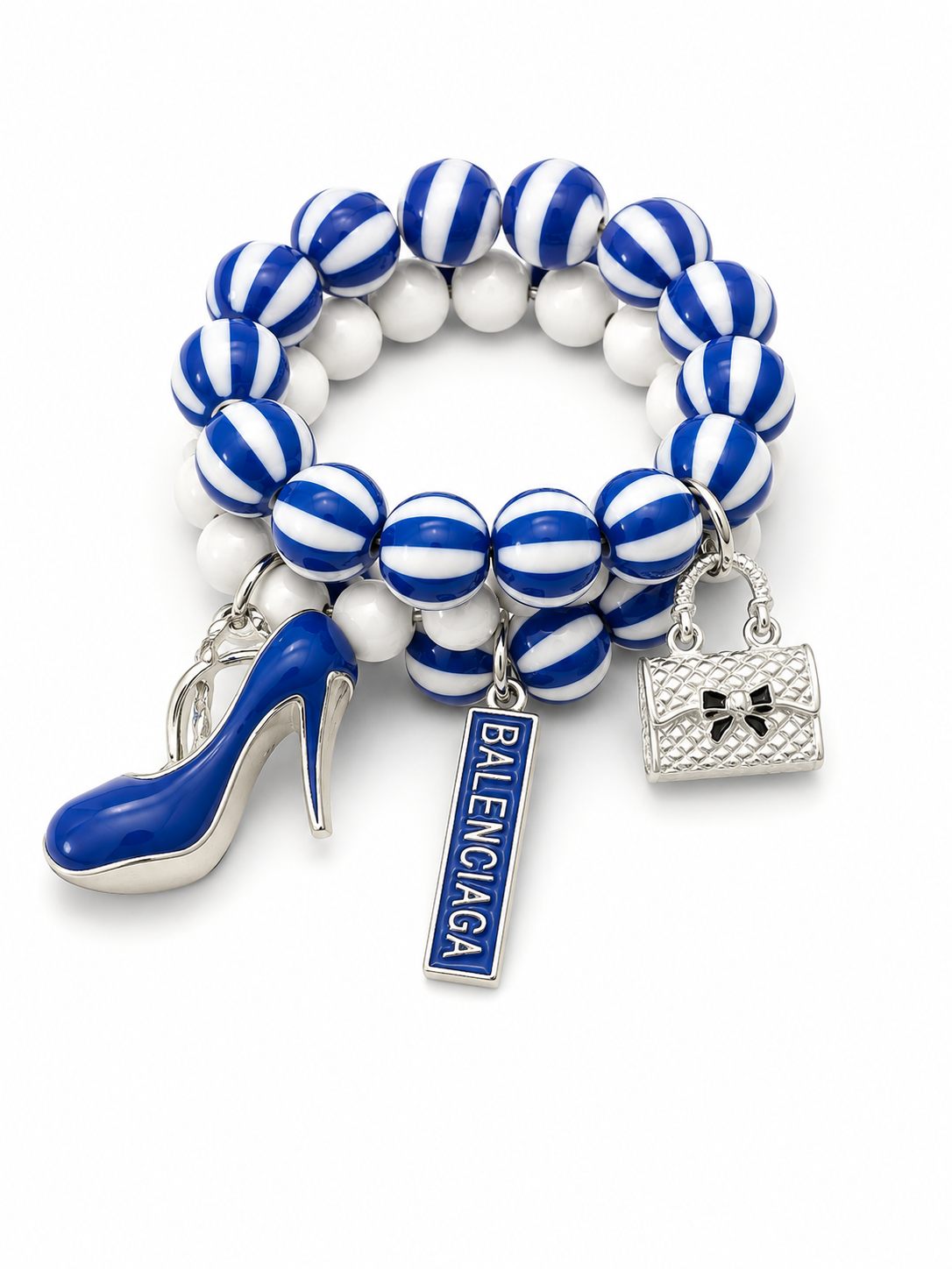 Beaded Charm Bracelet