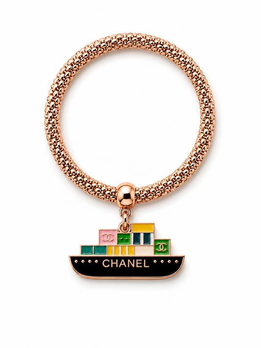 Rose Gold Charm Bracelet