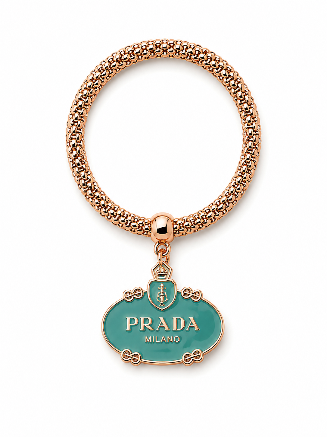 Rose Gold Charm Bracelet