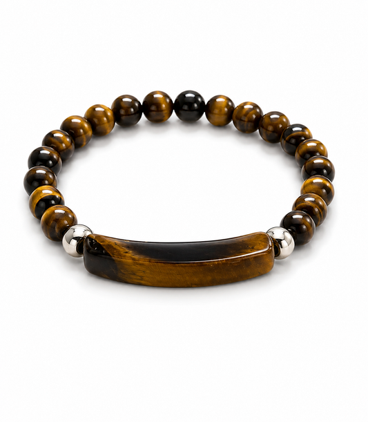 Men’s Brown Beaded Bracelet