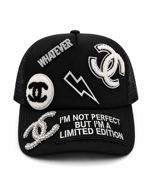 Black Junk Hat