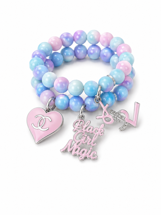 Beaded Charm Bracelet