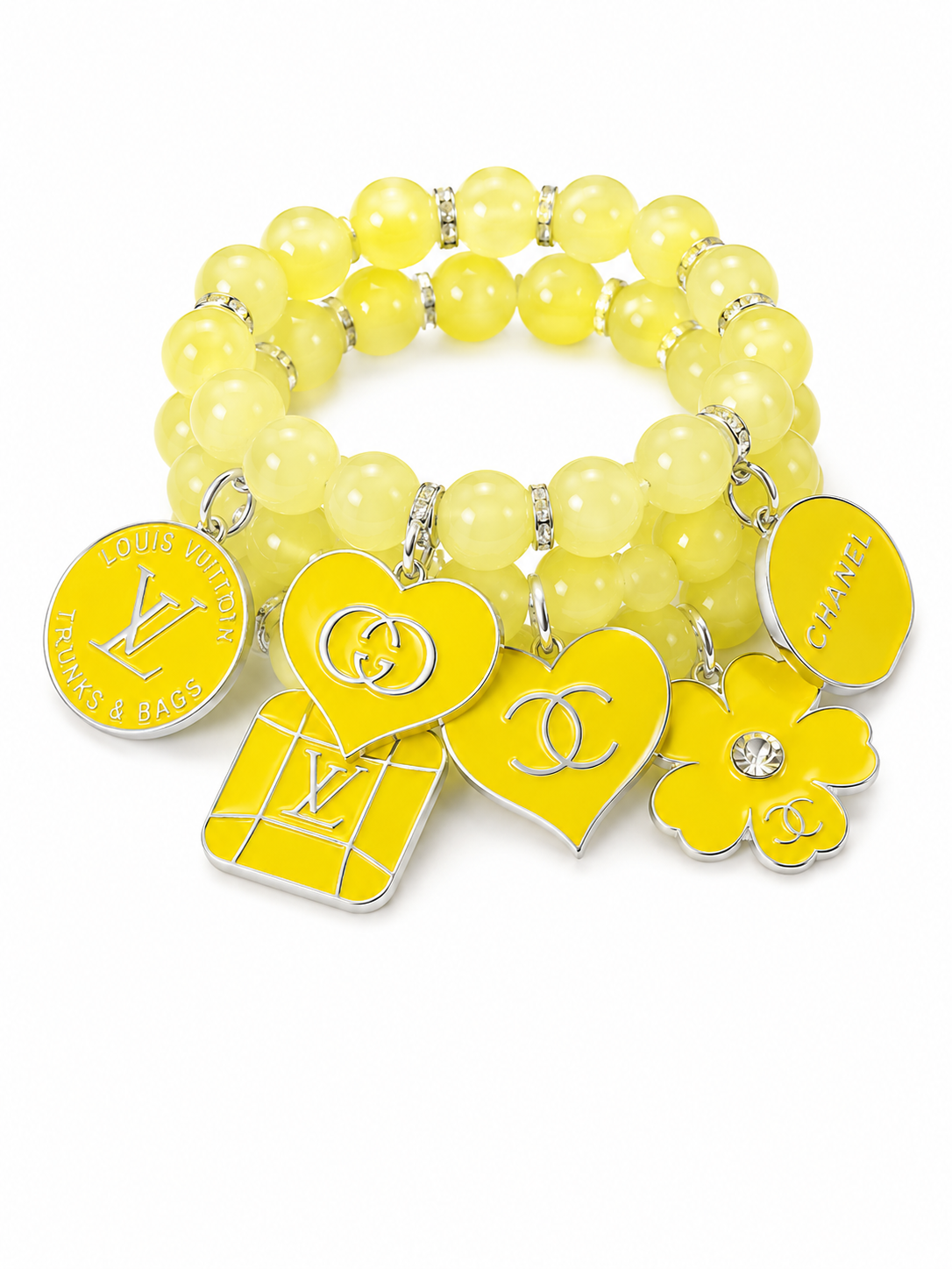 Beaded Charm Bracelet