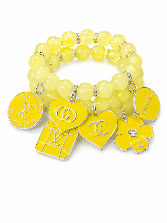 Beaded Charm Bracelet