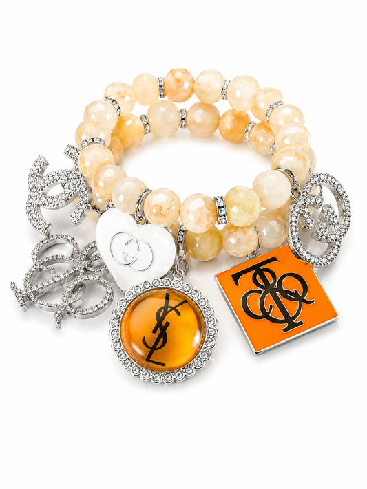 Beaded Charm Bracelet