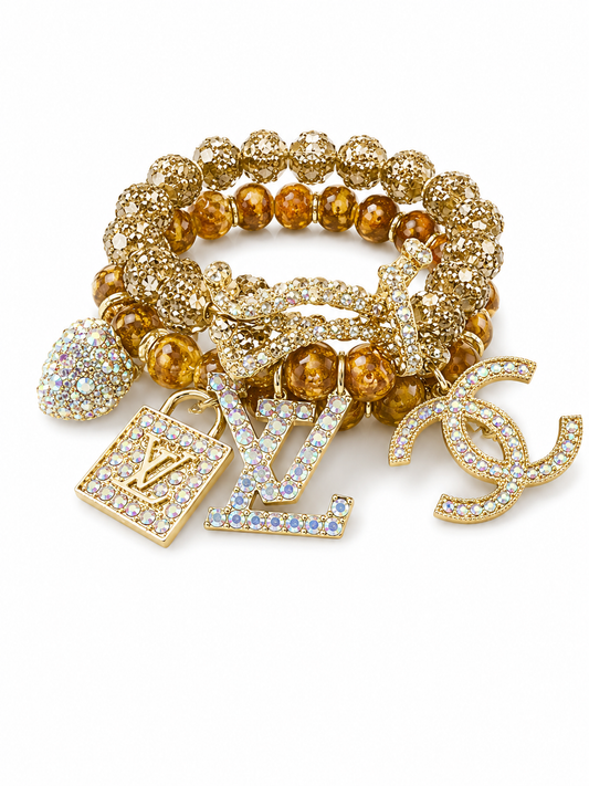 Beaded Charm Bracelet